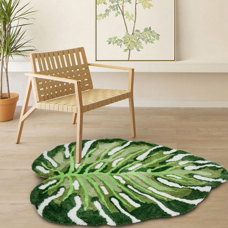 Tapis Feuille Déco-exotique.fr