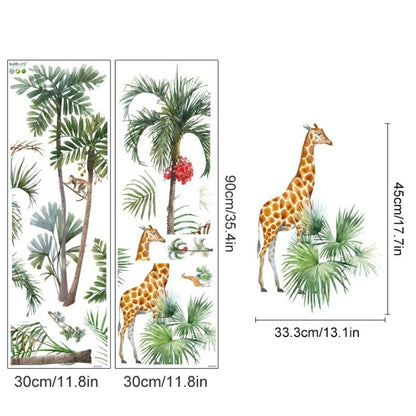 Stickers Savane Jungle Déco-exotique.fr