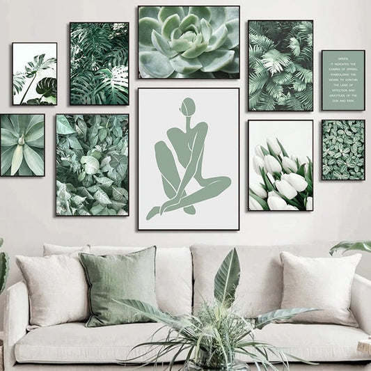 Affiche Jungle Plantes Déco-exotique.fr