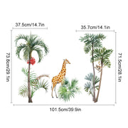 Stickers Savane Jungle Déco-exotique.fr