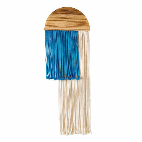Demi cercle Macramé et Bois Déco-exotique.fr