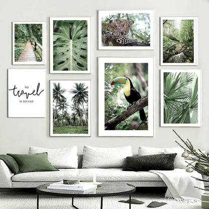 Poster Jungle Travel Déco-exotique.fr