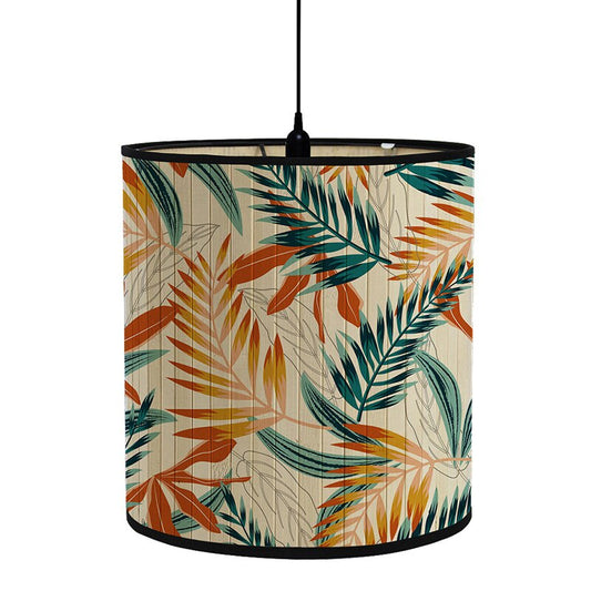 Abat jour Feuillage Tropical Déco-exotique.fr
