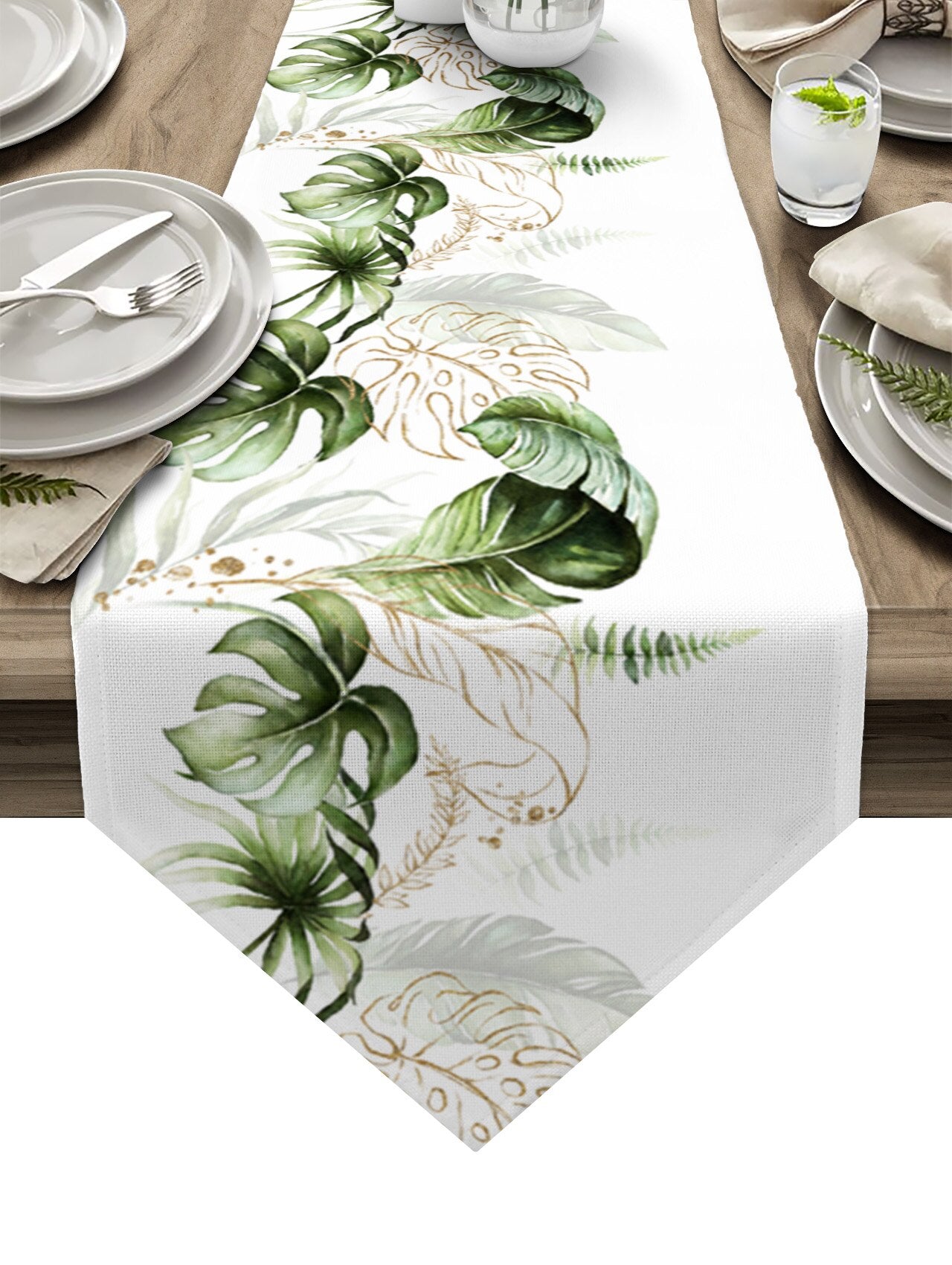 Chemin de table Tropical Chic Déco-exotique.fr