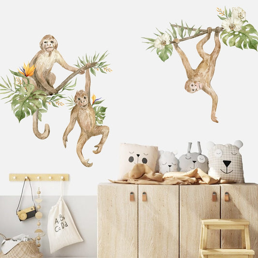 Stickers Singe Arbre Déco-exotique.fr