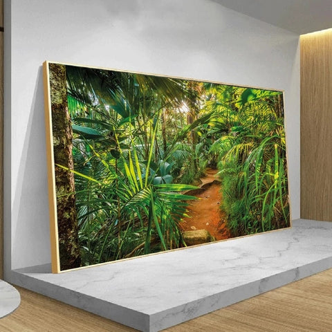 Affiche Jungle Chemin Déco-exotique.fr
