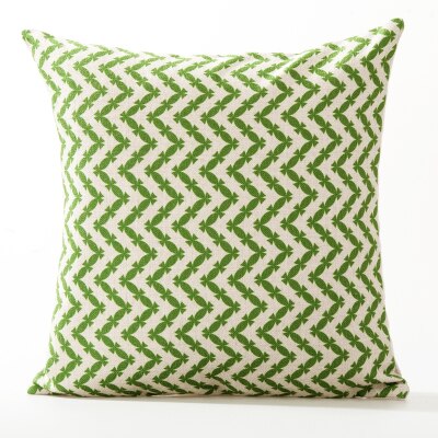 Coussin Tropical jaune et vert Déco-exotique.fr