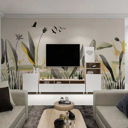 Papier peint Chambre Jungle Déco-exotique.fr
