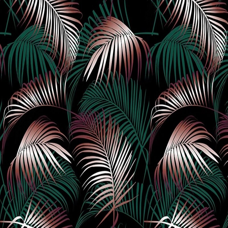 Papier peint Motif Foret tropicale Déco-exotique.fr