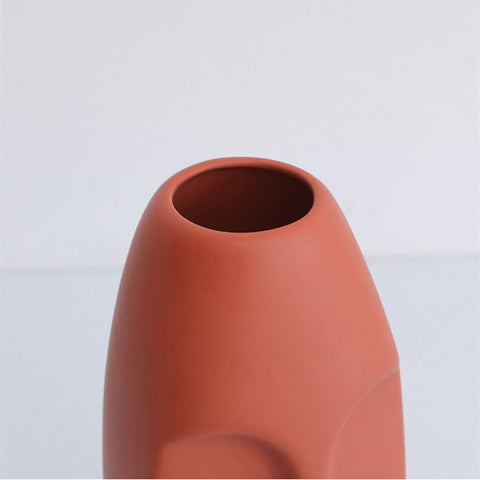 Vase Visage Abstrait