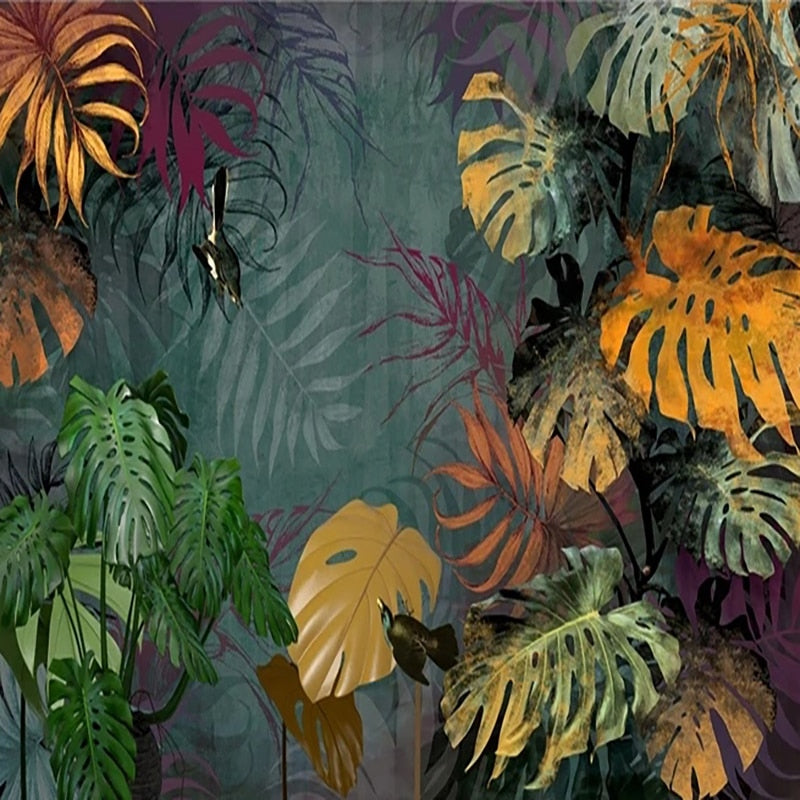 Papier peint Jungle Automne Déco-exotique.fr