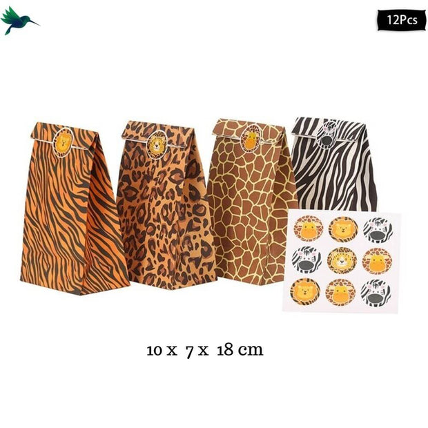 Sachet Bonbon Anniversaire Jungle Déco-exotique.fr