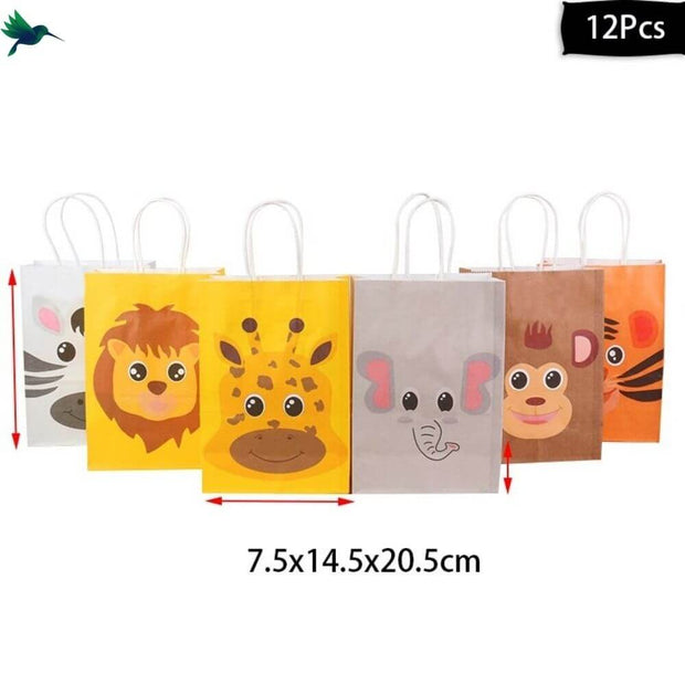 Sachet Bonbon Anniversaire Jungle Déco-exotique.fr