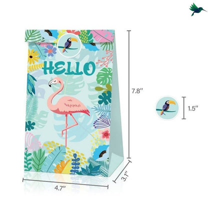 Sachet Bonbon Anniversaire Tropical - Déco-exotique.fr