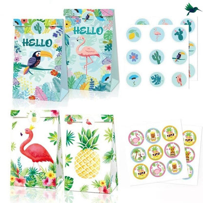 Sachet Bonbon Anniversaire Tropical - Déco-exotique.fr