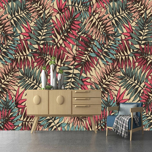 Papier peint Tropical Rétro Chic Déco-exotique.fr