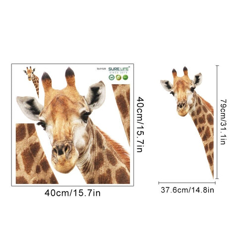 Stickers Girafe Déco-exotique.fr