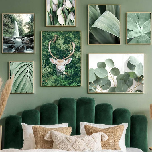 Affiche Forêt Printemps Déco-exotique.fr