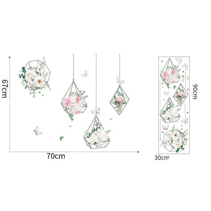 Stickers Fleurs Pivoine Déco-exotique.fr