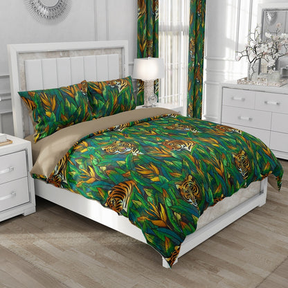 Housse de couette Jungle Tigre Déco-exotique.fr