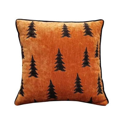 Coussin Zèbre orange Déco-exotique.fr