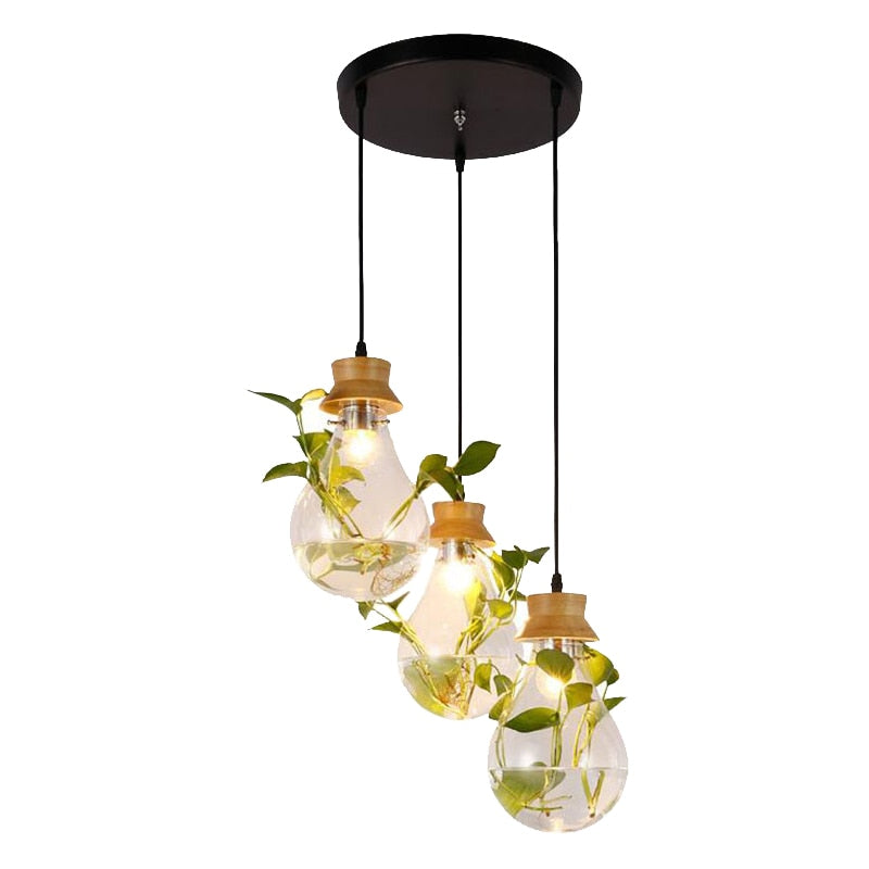 Suspension Luminaire Plante Déco-exotique.fr