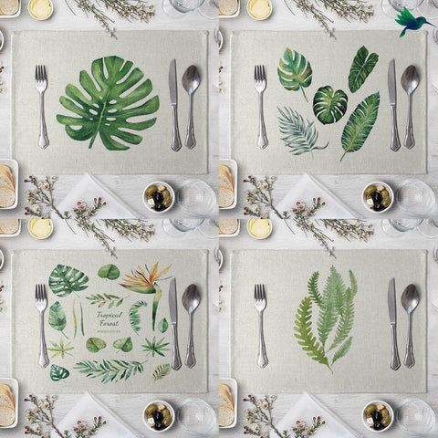 Set de table Tropical lin & coton Déco-exotique.fr