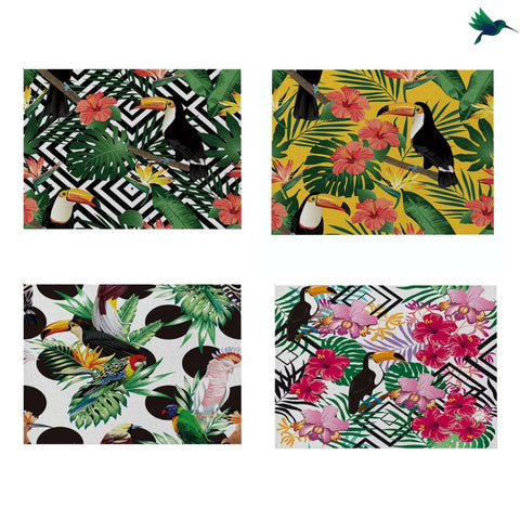 Set de table Tropical Toucan Déco-exotique.fr