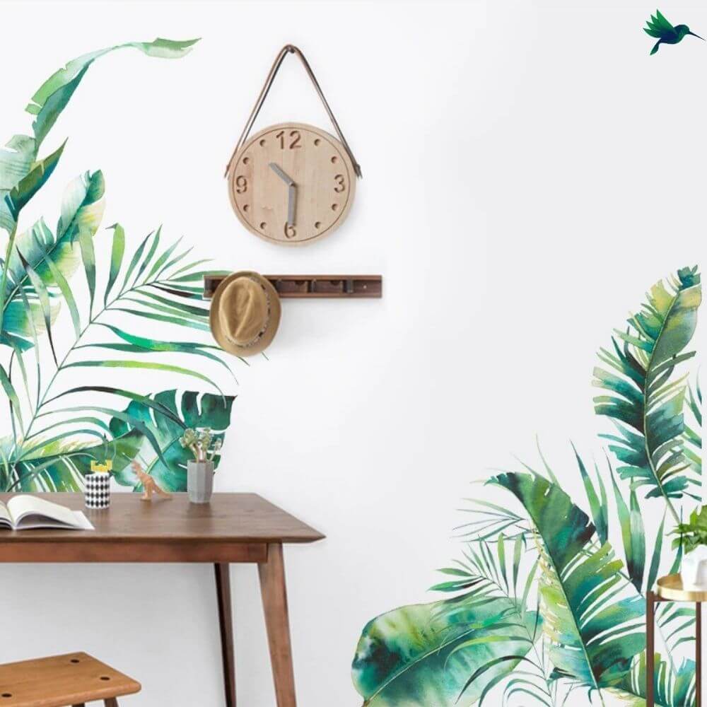 Stickers Feuilles Jungle Déco-exotique.fr