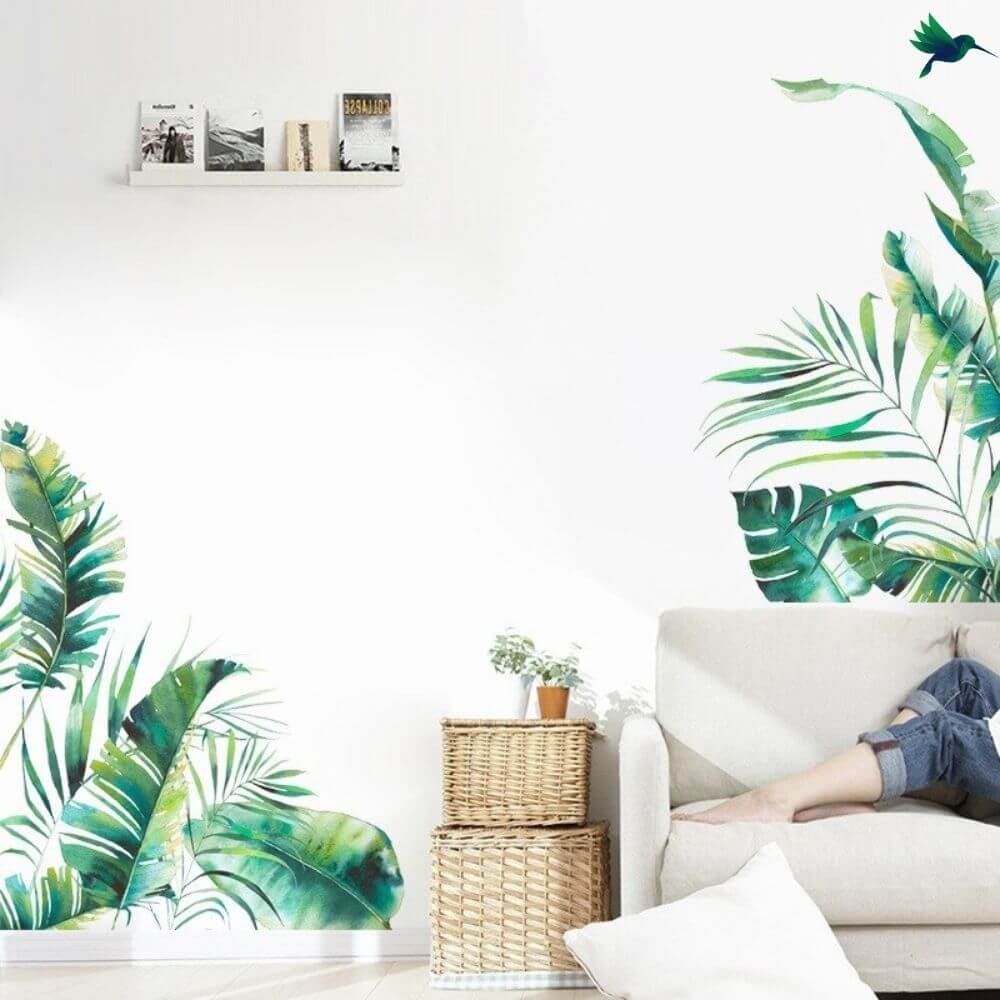 Stickers Feuilles Jungle Déco-exotique.fr