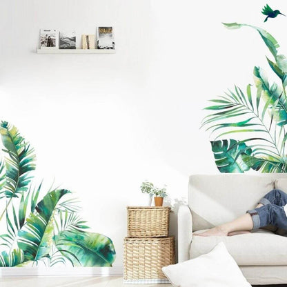 Stickers Feuilles Jungle Déco-exotique.fr