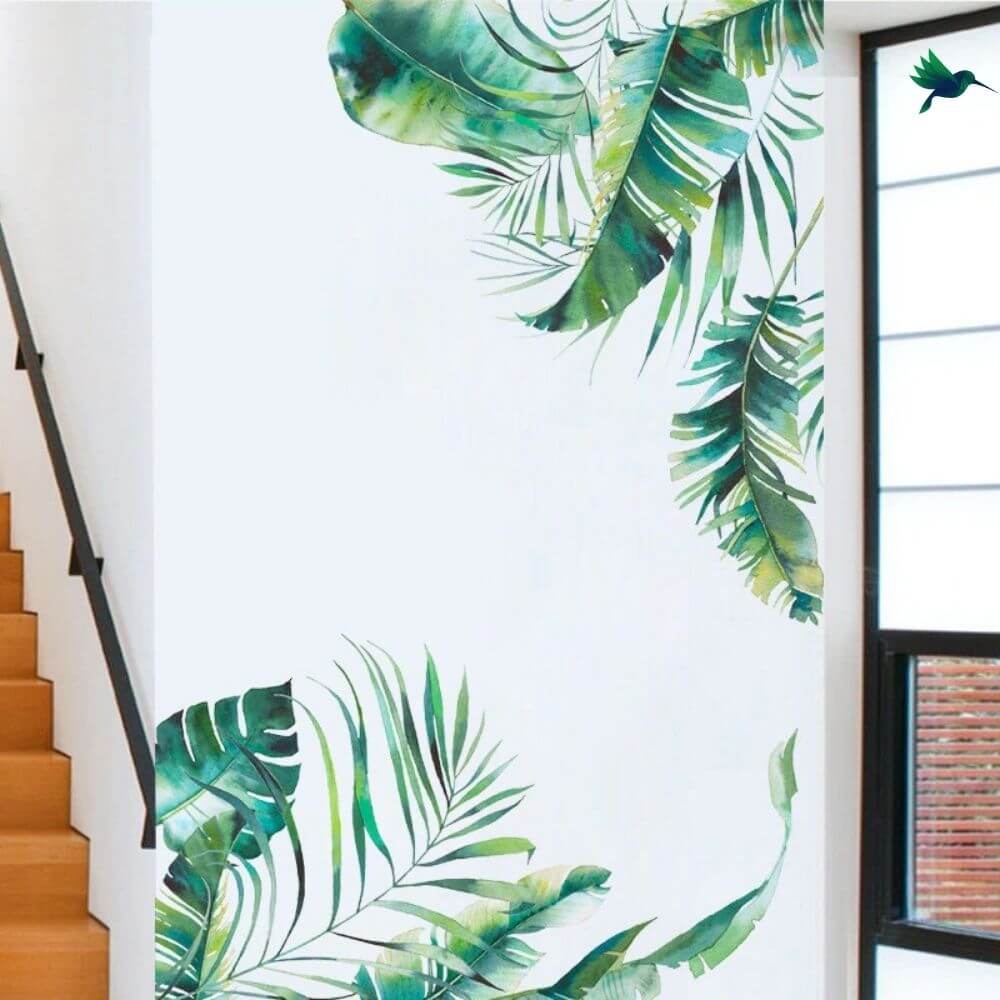 Stickers Feuilles Jungle Déco-exotique.fr
