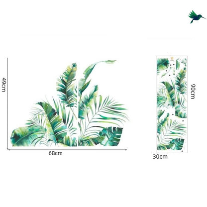 Stickers Feuilles Jungle Déco-exotique.fr