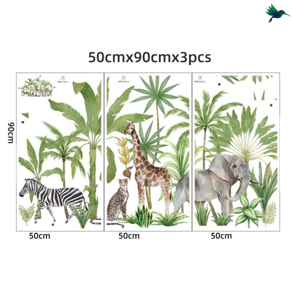 Stickers Muraux Jungle Déco-exotique.fr