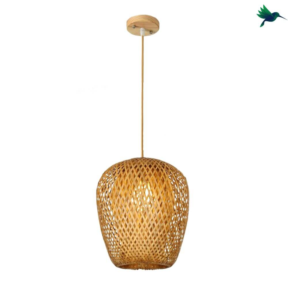 Suspension en Bambou Ajouré Déco-exotique.fr