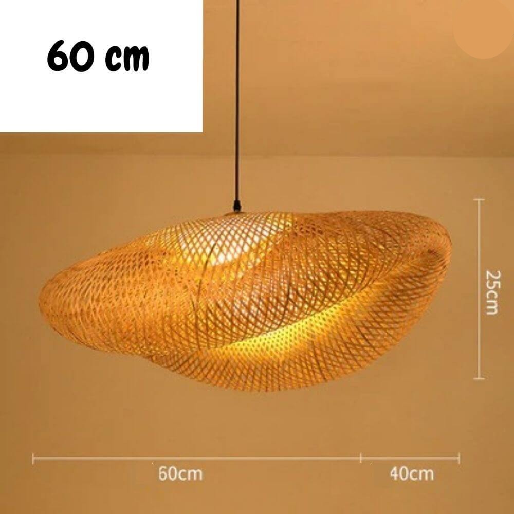 Suspension en Bambou Tressé Déco-exotique.fr