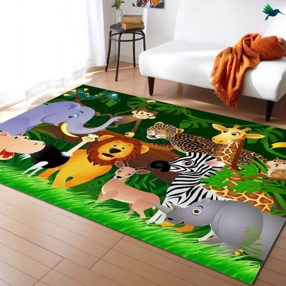 Tapis Enfant Jungle Déco-exotique.fr