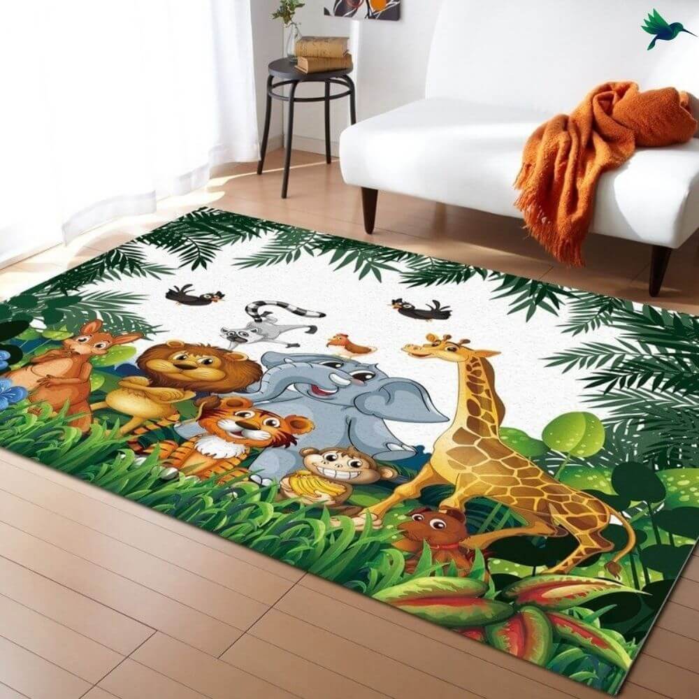 Tapis Jungle Chambre Bébé Déco-exotique.fr