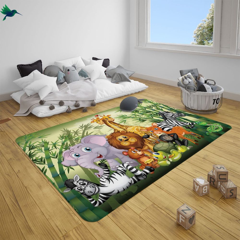 Tapis Jungle Enfant Déco-exotique.fr