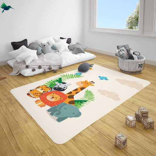 Tapis Jungle Savane Déco-exotique.fr