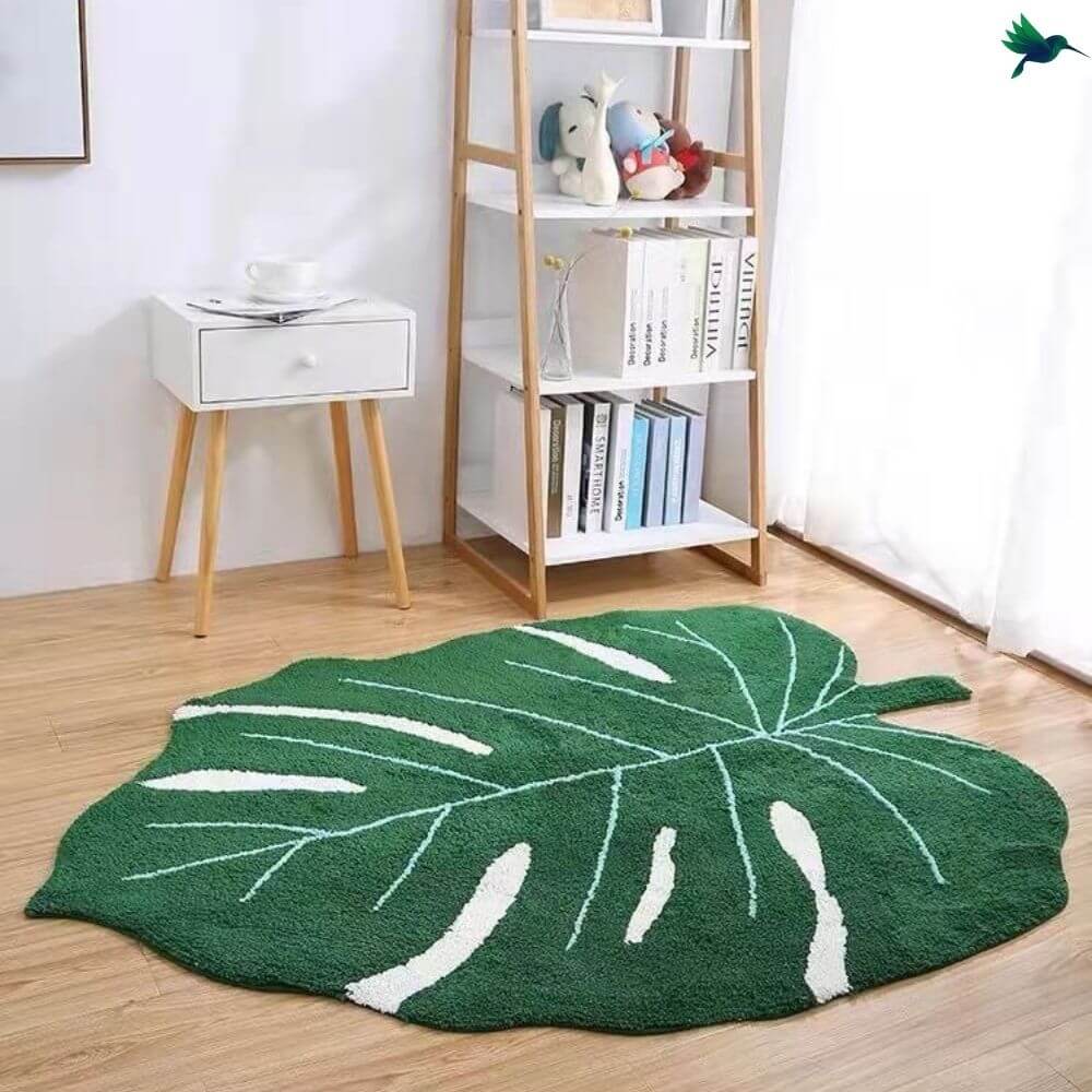 Tapis en Forme de Feuille Déco-exotique.fr