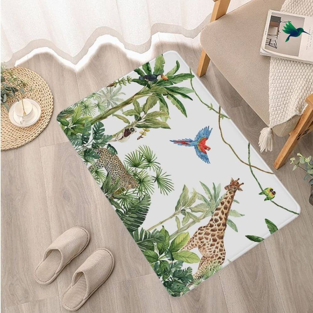 Tapis thème Jungle Déco-exotique.fr