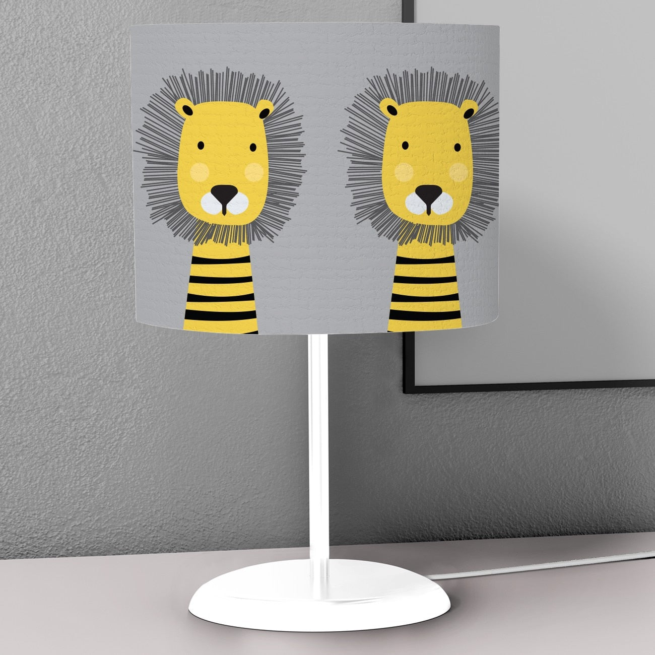 Abat jour Lion Bébé Déco-exotique.fr