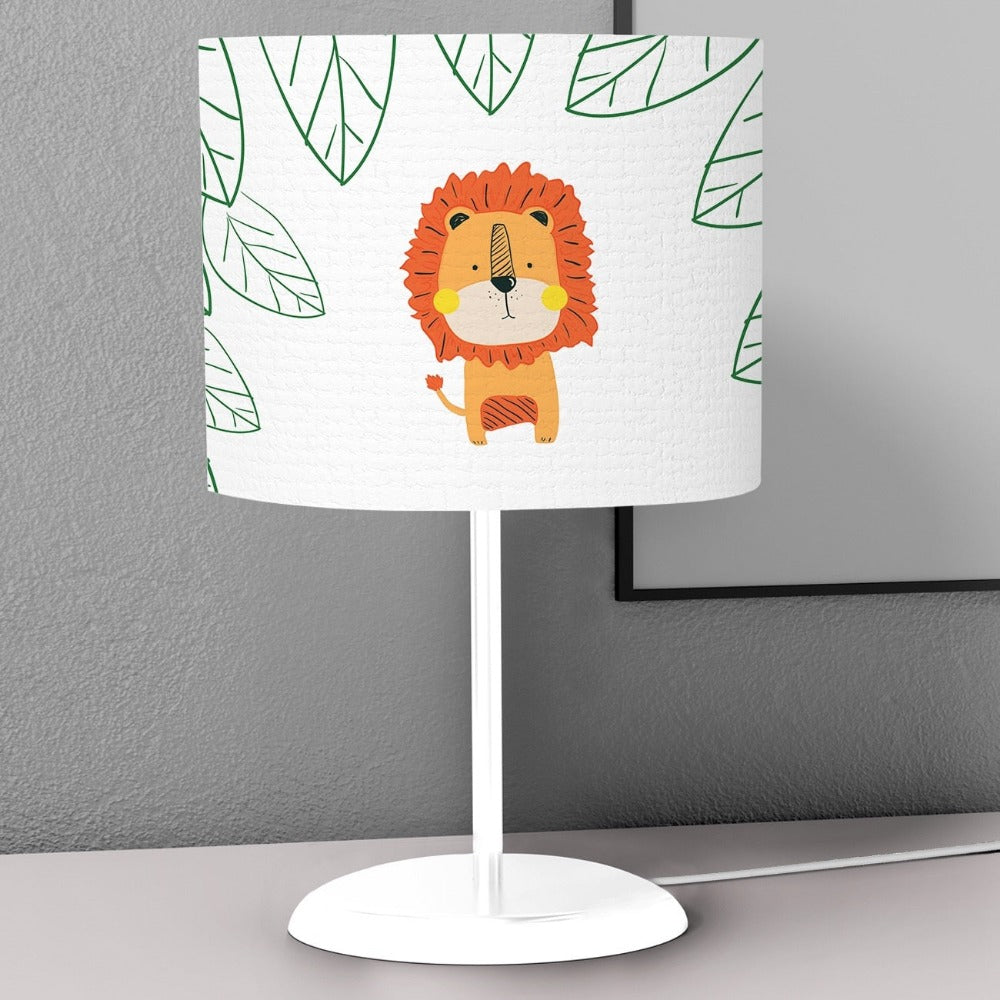 Abat jour Jungle Lion Déco-exotique.fr