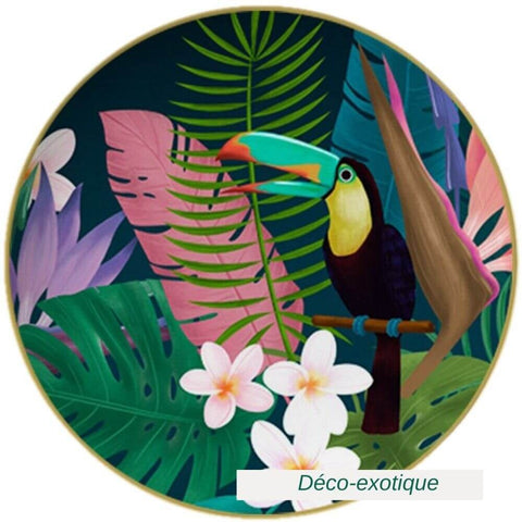 Vaisselle Jungle Déco-exotique.fr