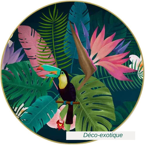 Vaisselle Jungle Déco-exotique.fr