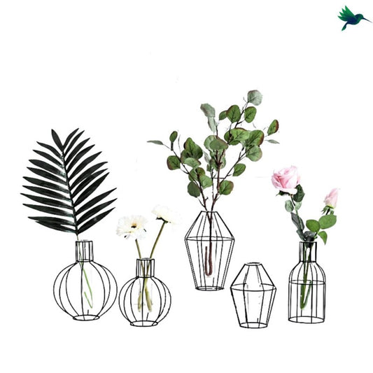 Vase Minimaliste en Fer Déco-exotique.fr
