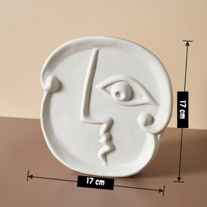 Vase en forme de Visage Déco-exotique.fr